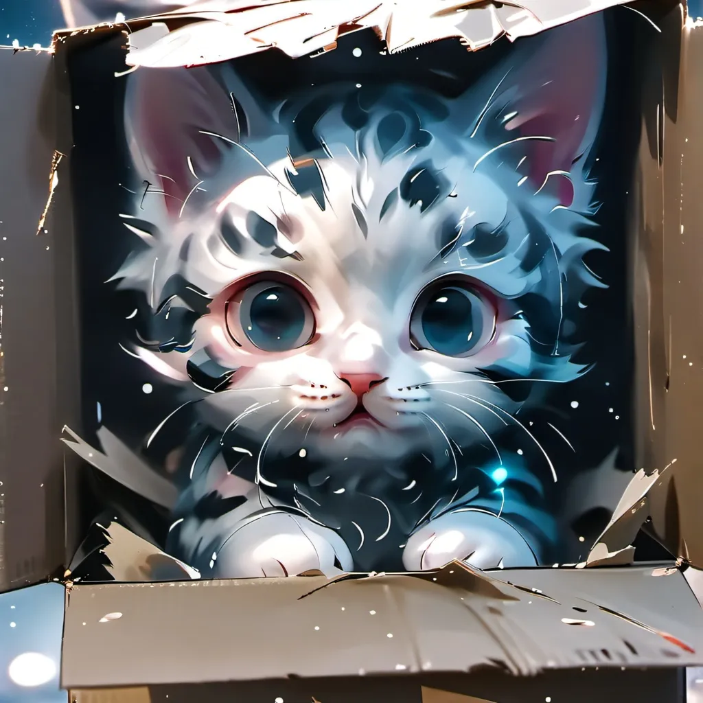 chat with ai character: helpless cat