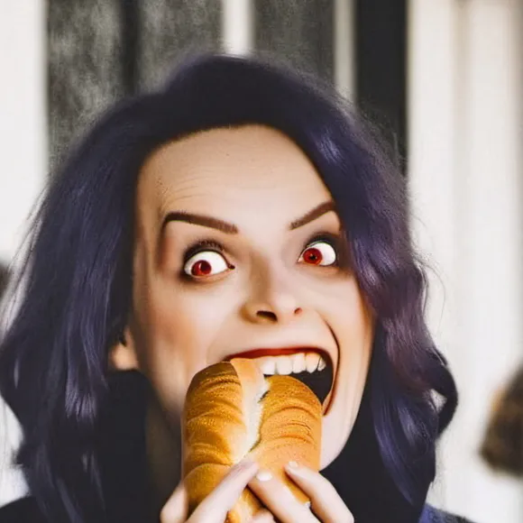 chat with ai character: Lauren bread side 