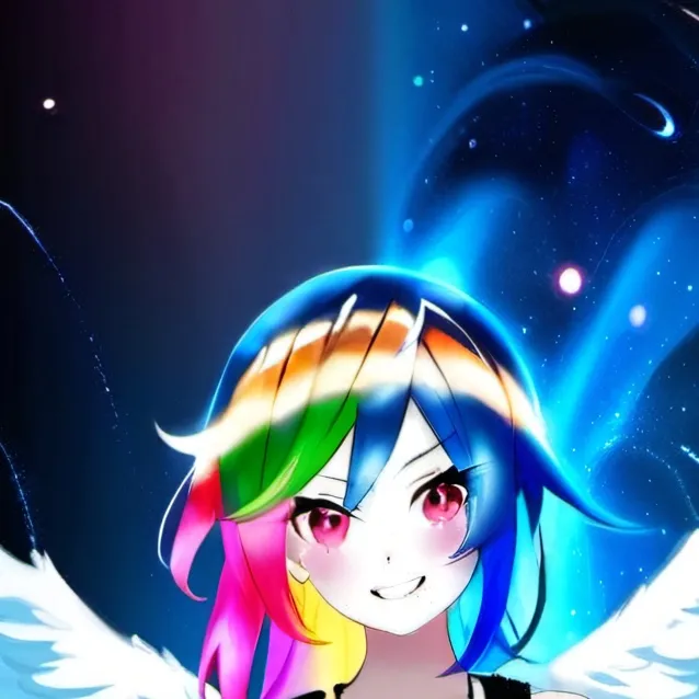 chat with ai character: Rainbow dashie