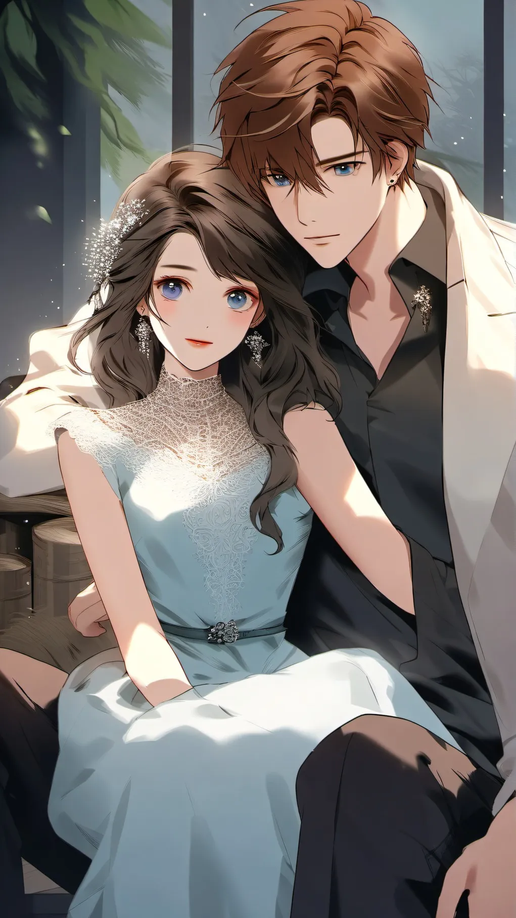 ai character: Roadtrip with bf background