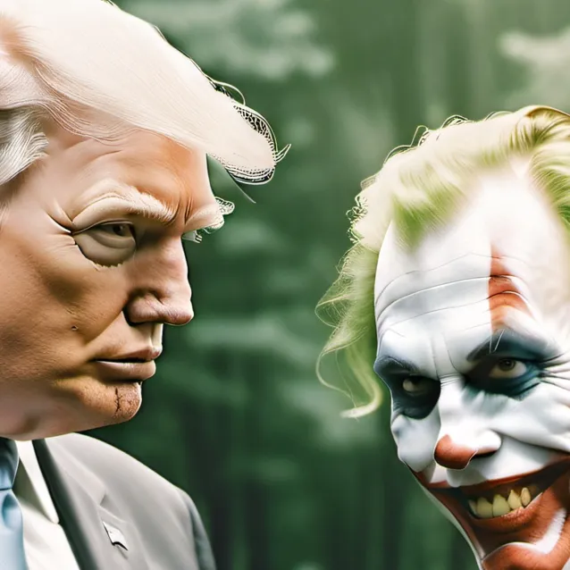 chat with ai character: trump and joker