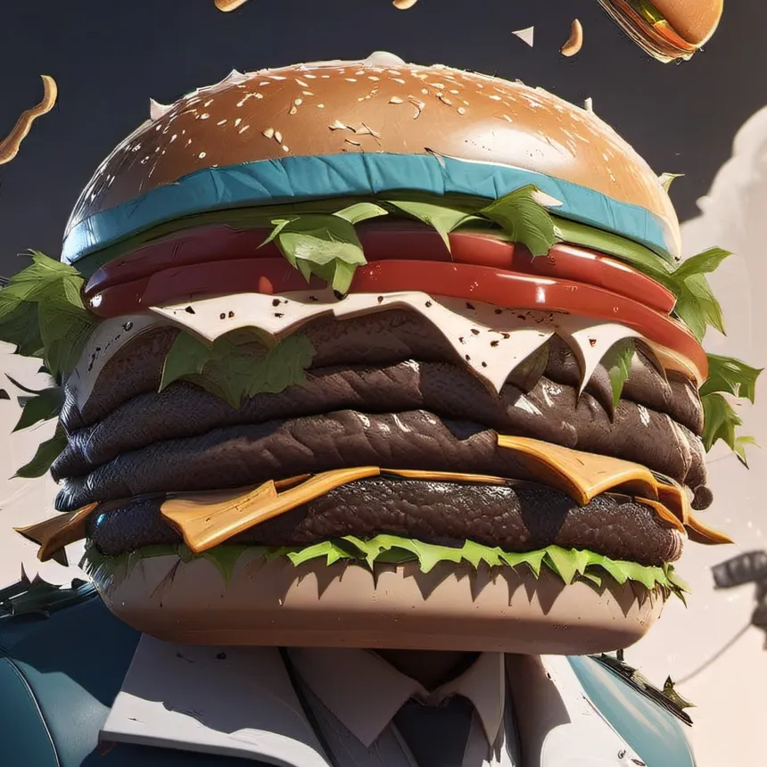chat with ai character: Durr Burger