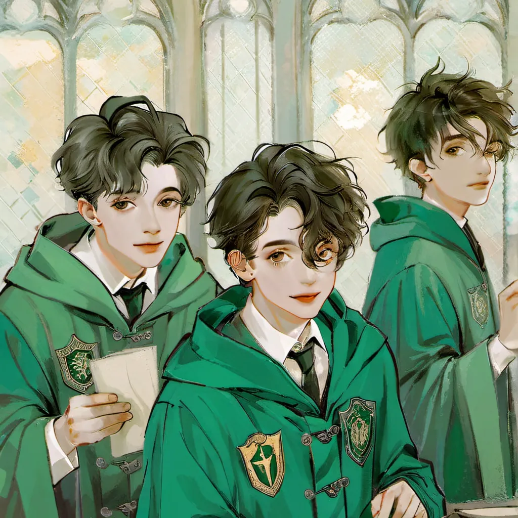 chat with ai character: slytherin boys