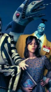 ai character: BeetleJuice 2 background