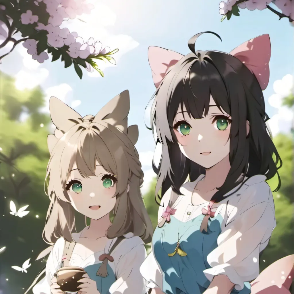 chat with ai character: Lily and Katie