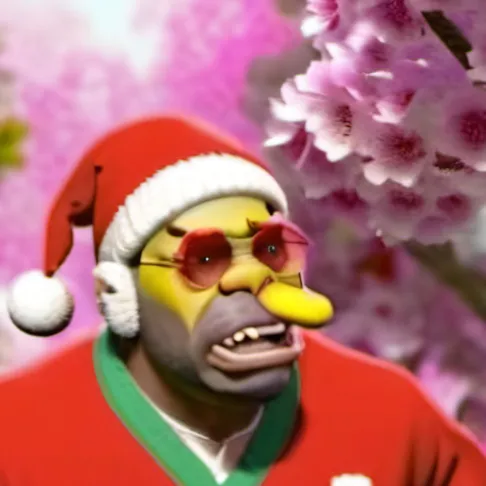 chat with ai character: Christmas shrek