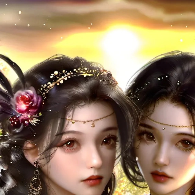 chat with ai character: luna and princess 
