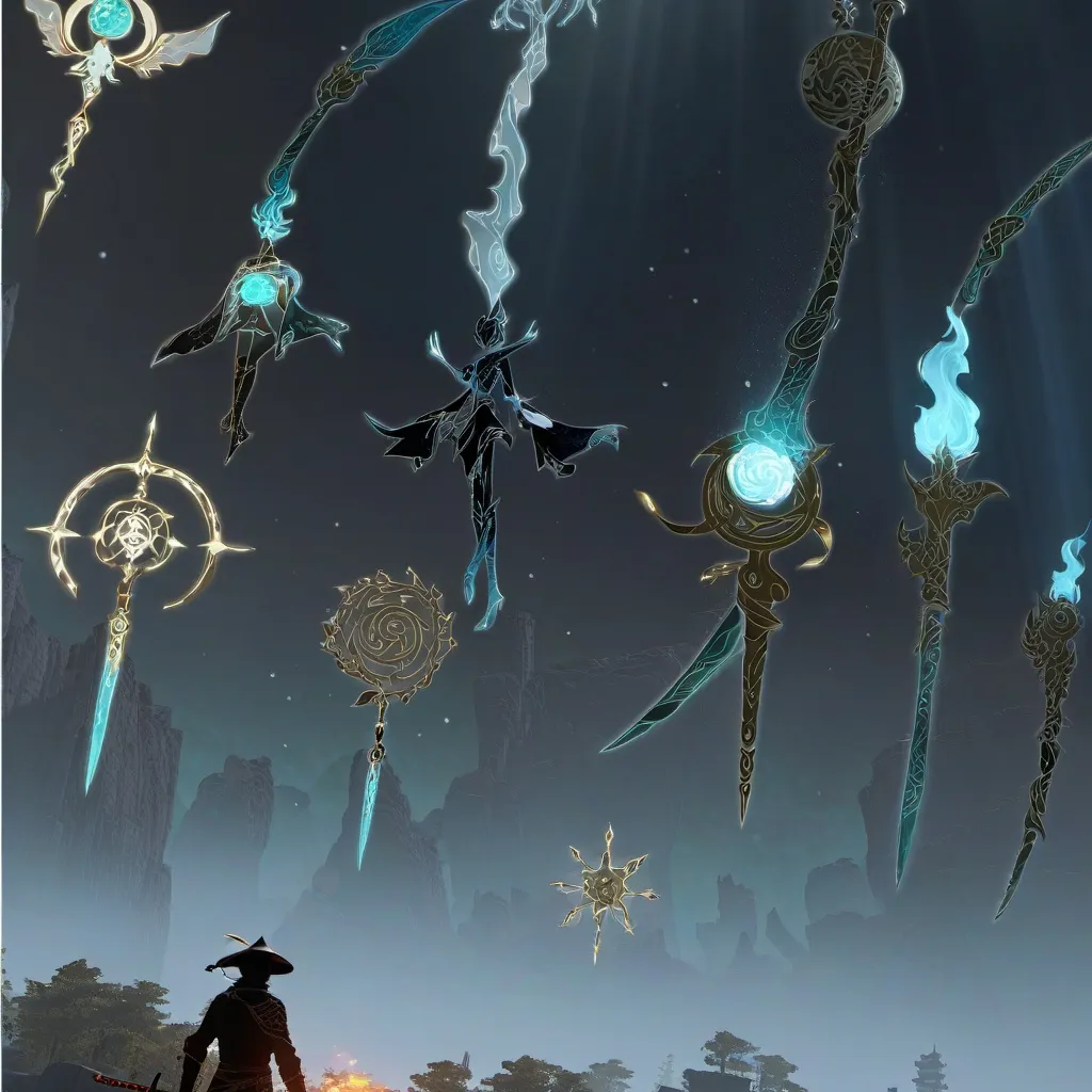 chat with ai character: The six blades 