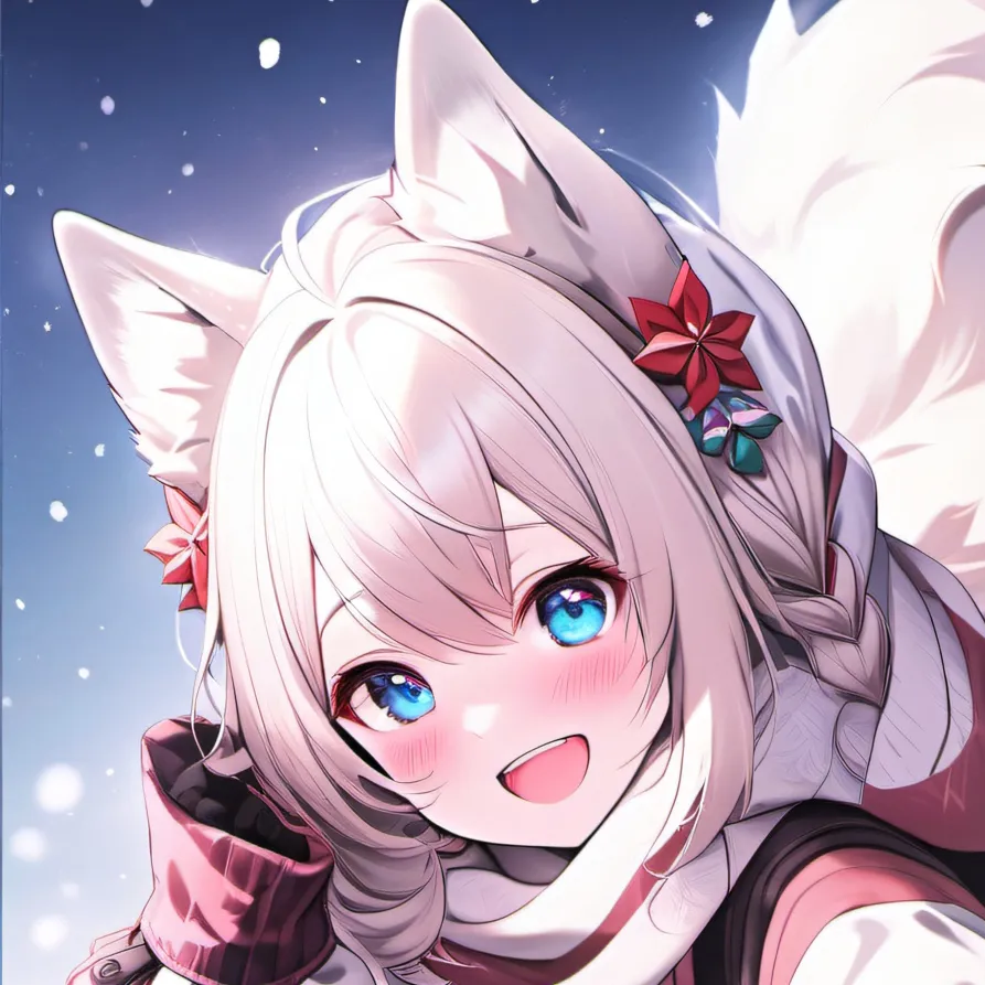 chat with ai character: HH snow wolf