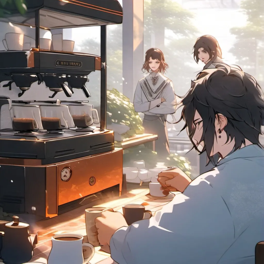 chat with ai character: saja boys morning