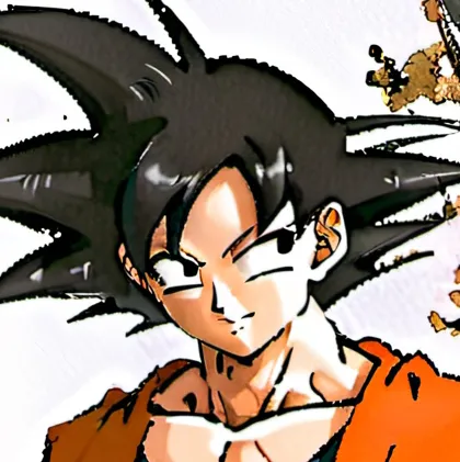 chat with ai character: Goku vs straw hats