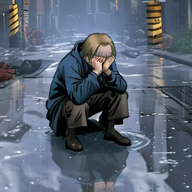 chat with ai character: Crying child V2.