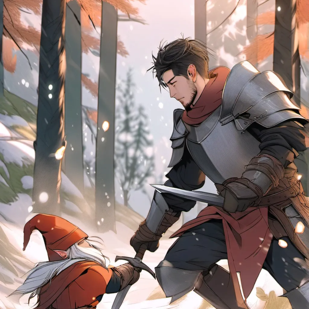 chat with ai character: Gnomes or knights?