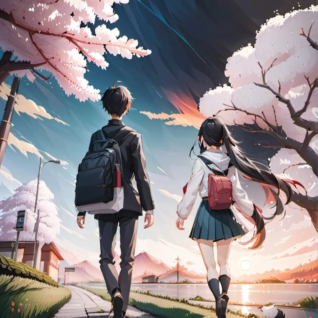 chat with ai character: Japan's School Day