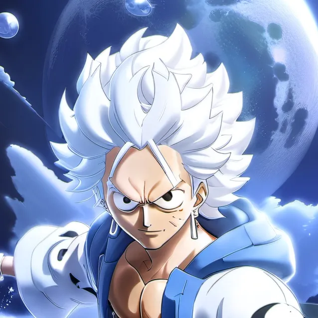 chat with ai character: gear 5 luffy