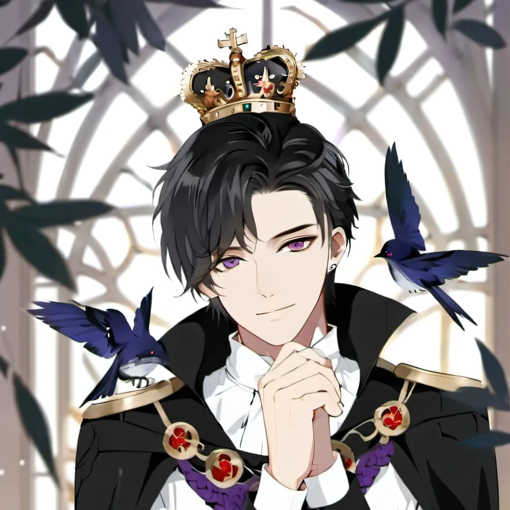 chat with ai character: 🖤Prince Lazarus💜