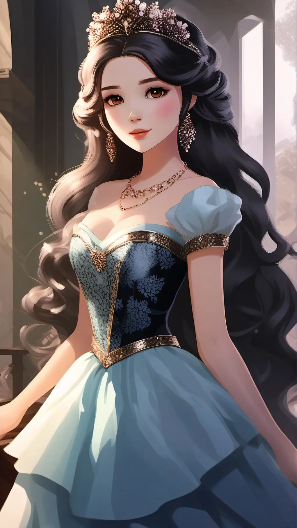 ai character: Princess background