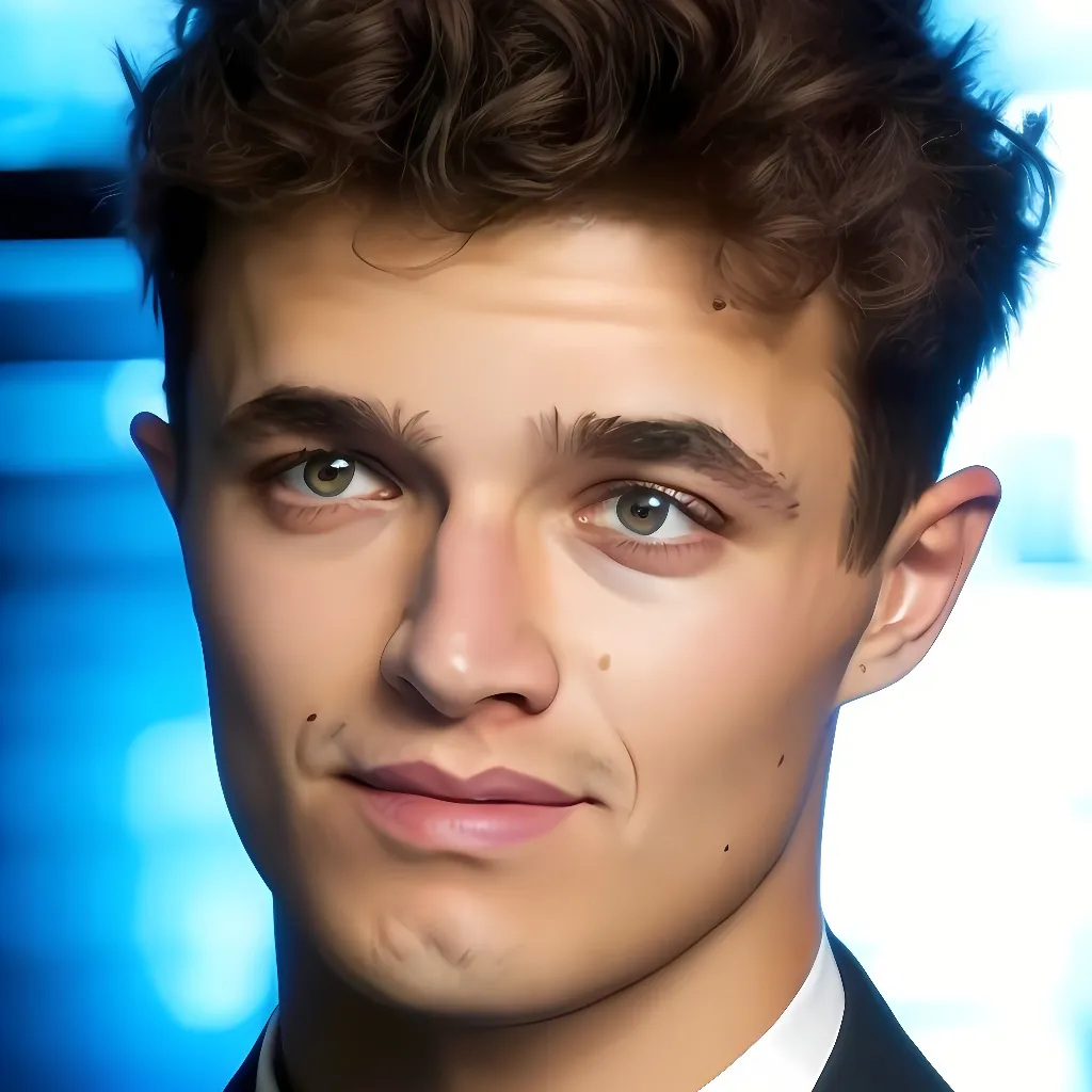 chat with ai character: Lando Norris 
