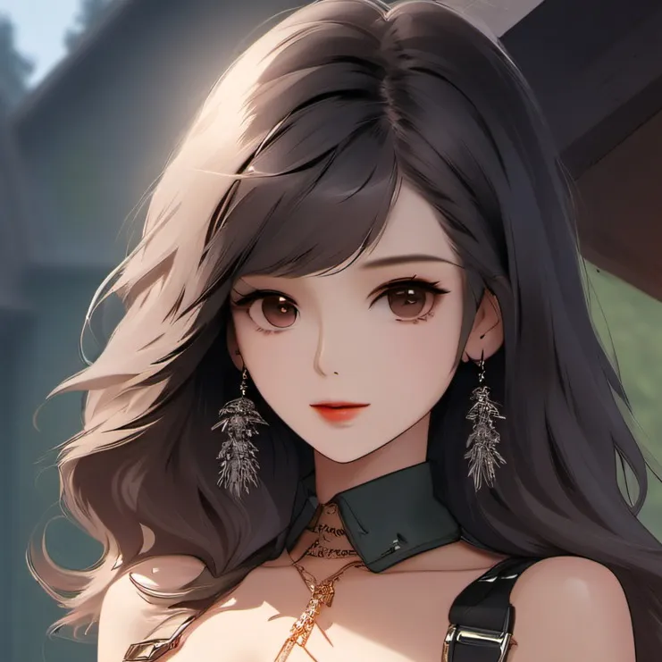 chat with ai character: latex girl