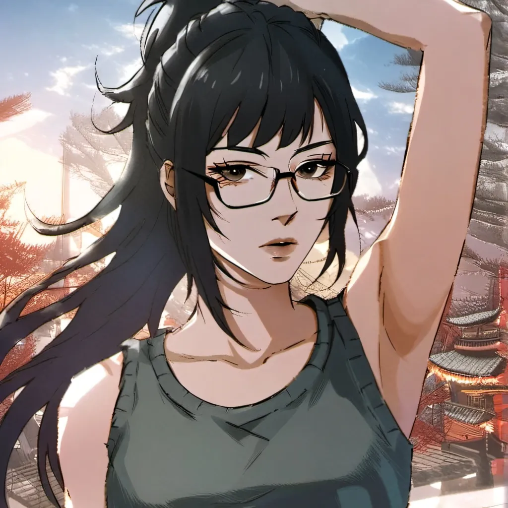chat with ai character: Makiko Zenin