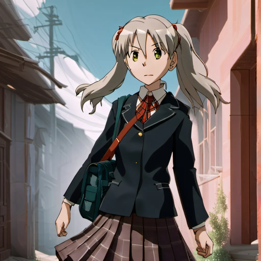 chat with ai character: Maka Albarn (over)
