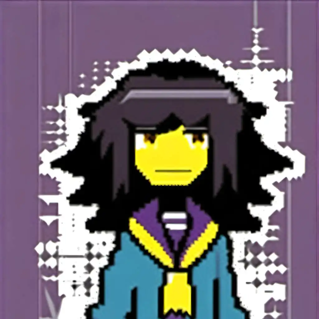 chat with ai character: Susie (deltarune)