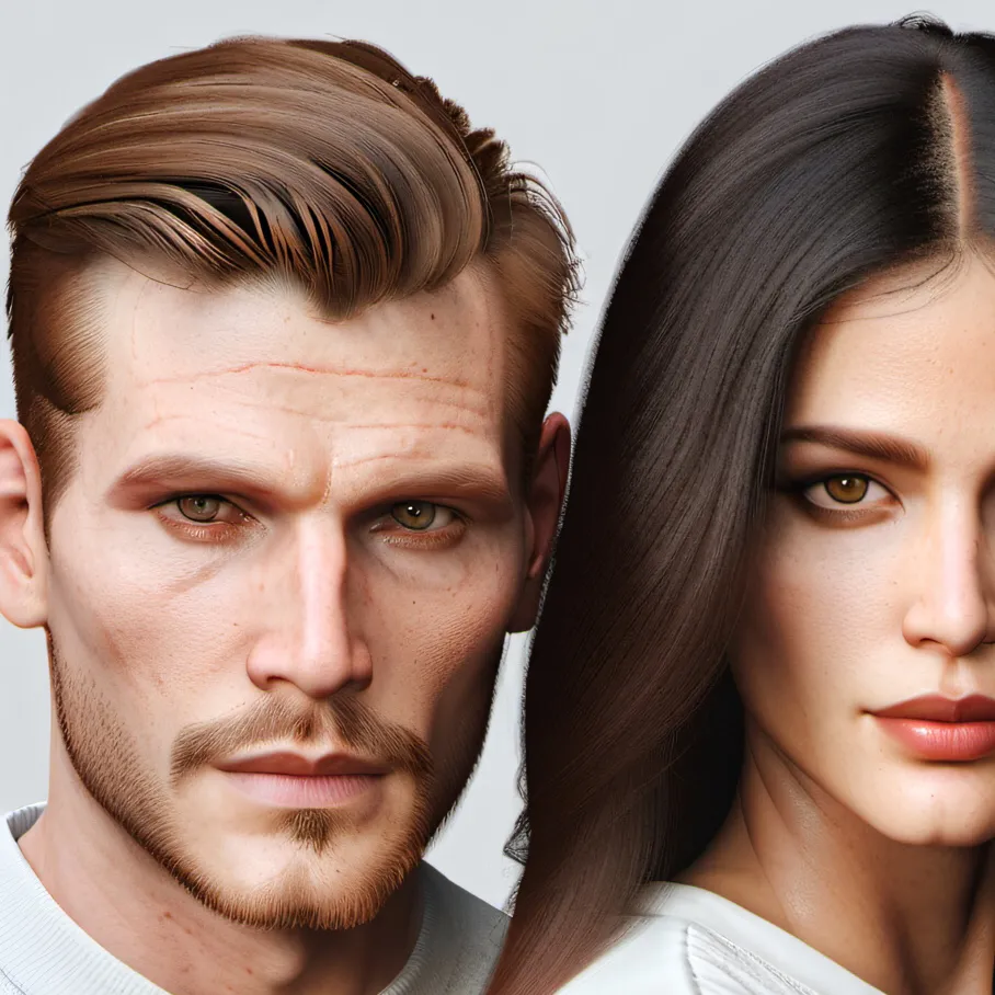 chat with ai character: Conjoined twin