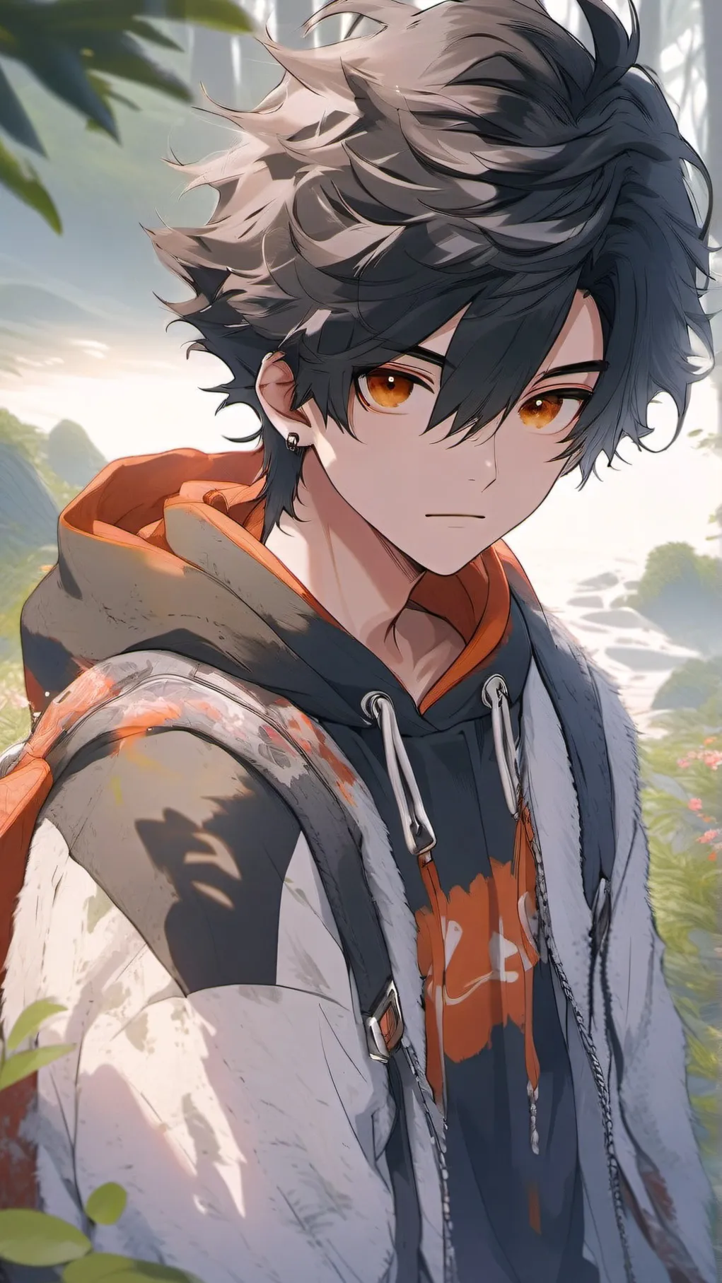 ai character: Freddie background