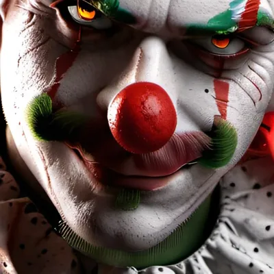 chat with ai character:   Terrifier king