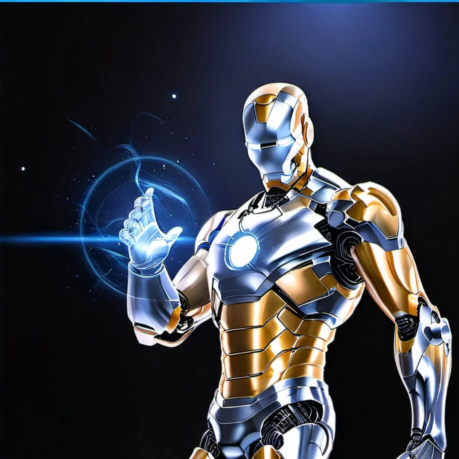 chat with ai character: Cyborg iron man