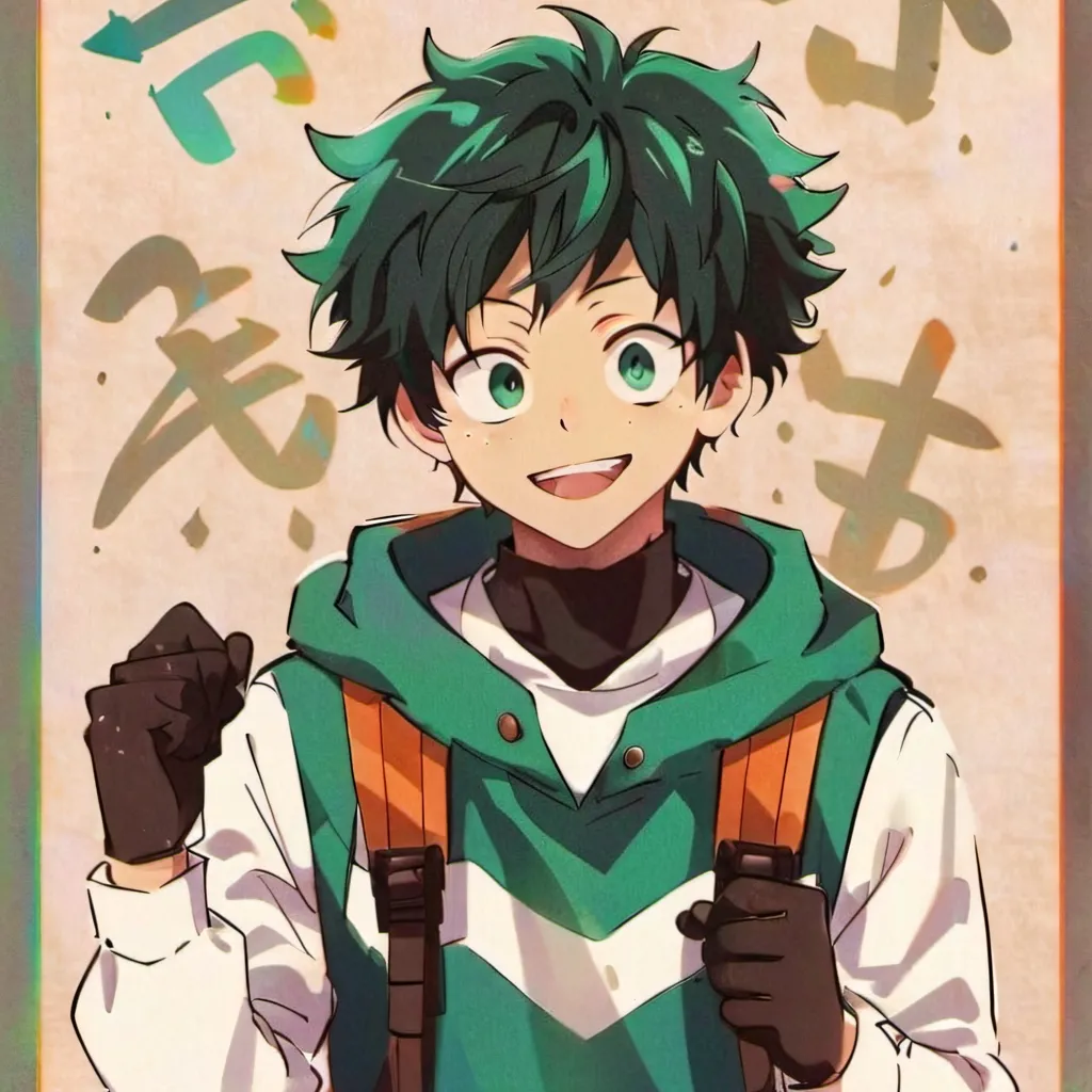 chat with ai character: deku