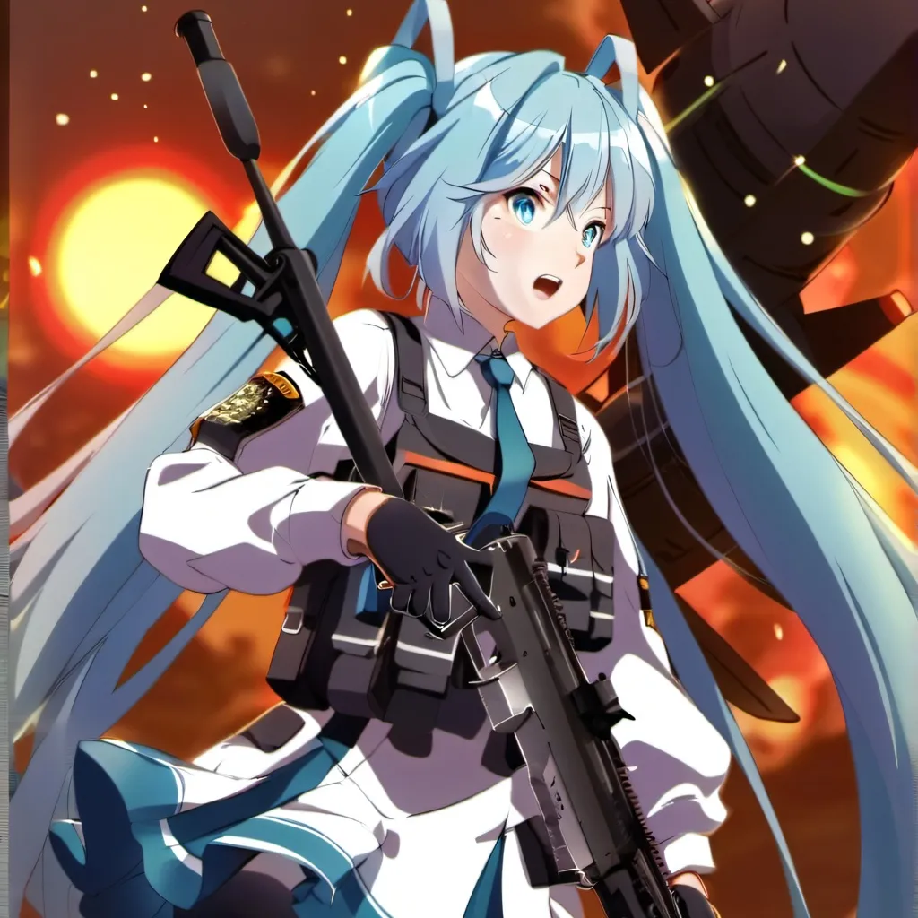 chat with ai character: Sergeant Miku