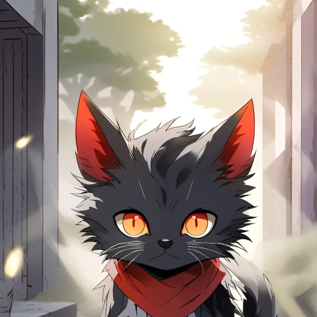 chat with ai character: Alastor cat :D