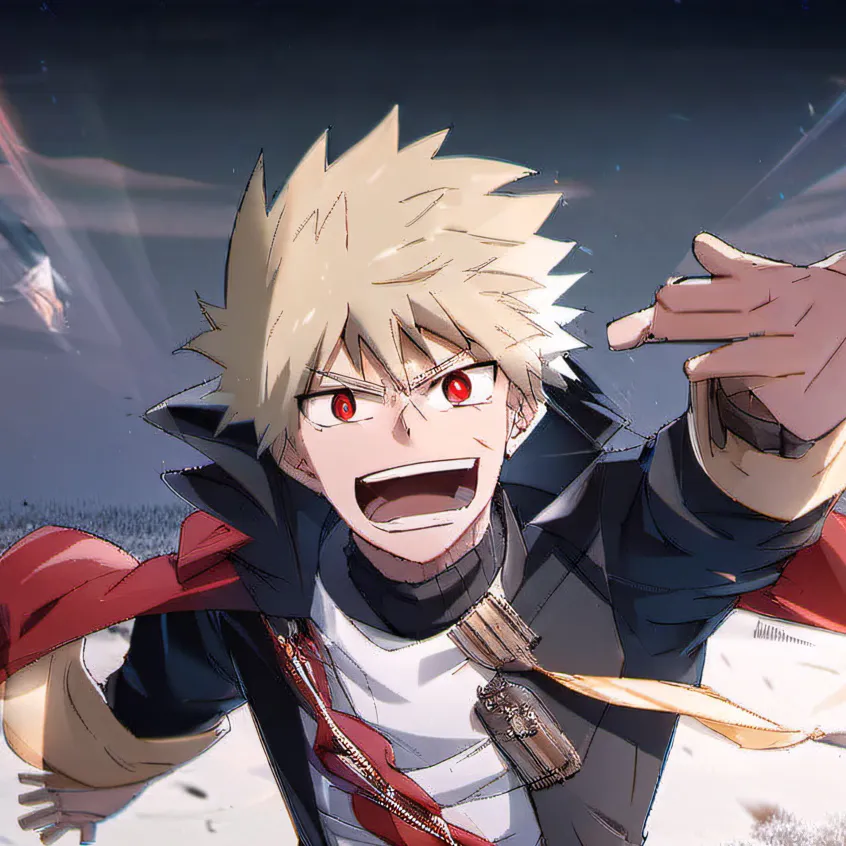 chat with ai character: Bakugou katsuki