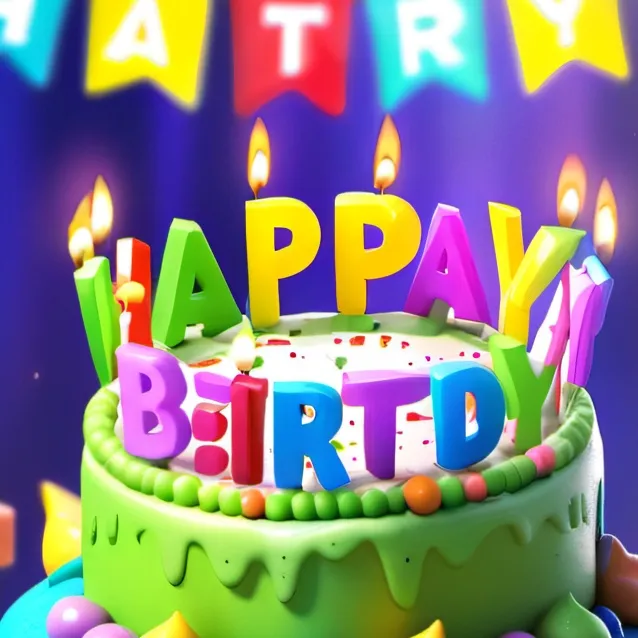 chat with ai character: happy bd to talkie