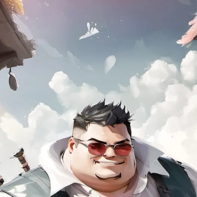 chat with ai character: Fat neighbour 