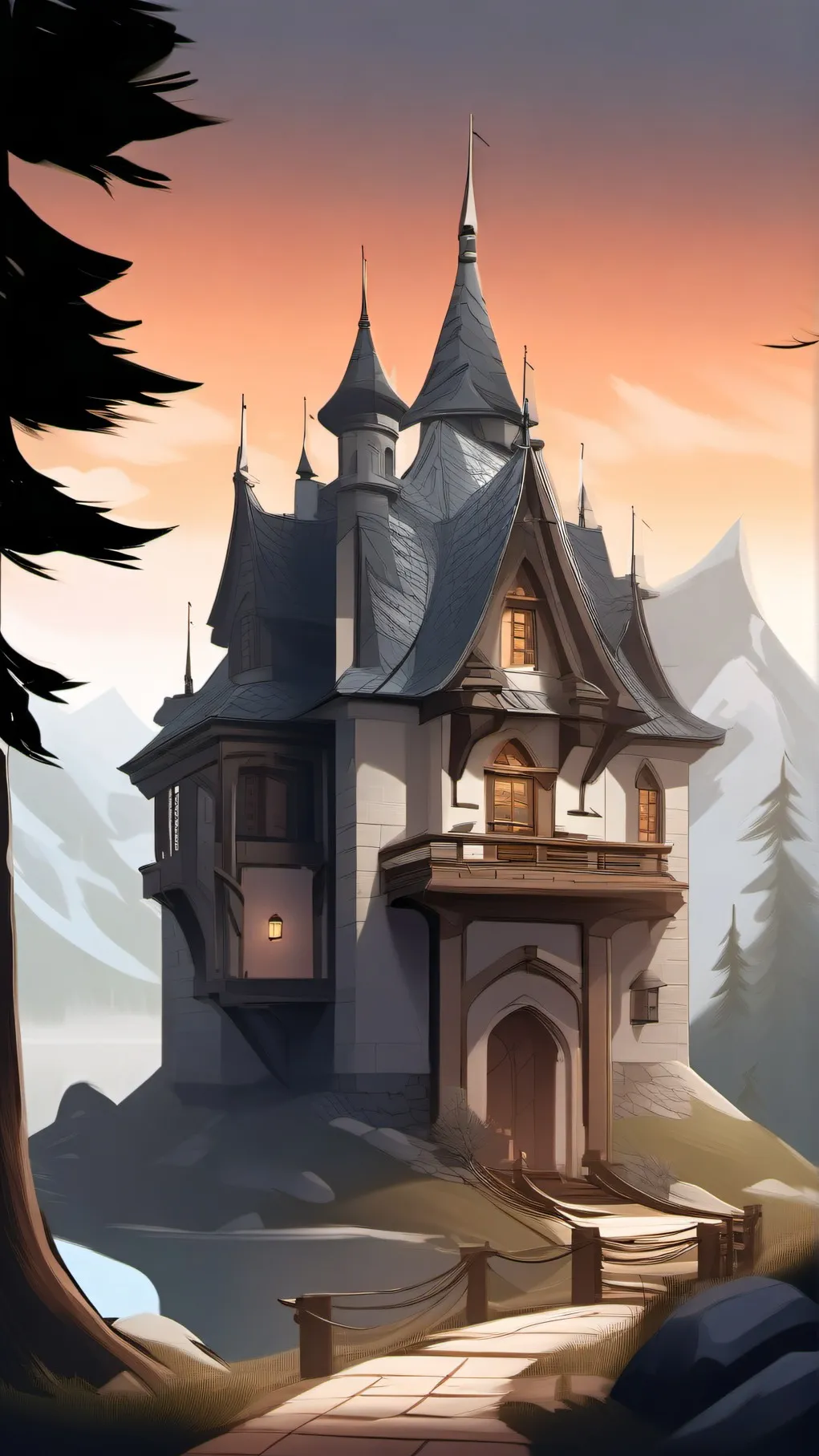 ai character: loud house (movie) background