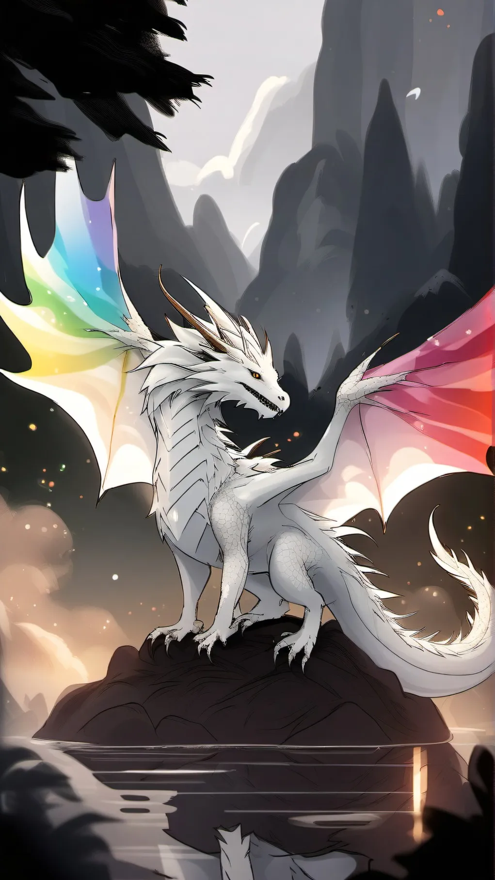 ai character: HP x DRR background