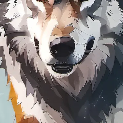 chat with ai character: Realisticwolfplush