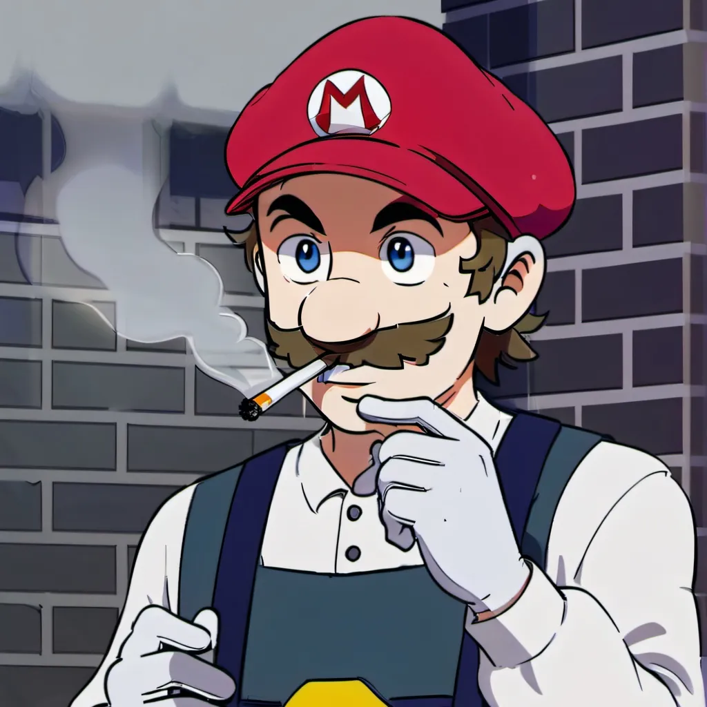 chat with ai character: Luigi's day out