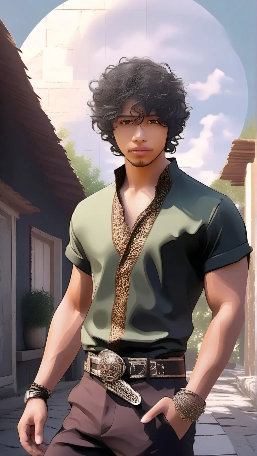 ai character: Alex background