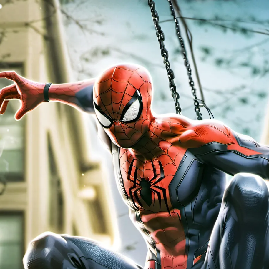 chat with ai character: Spiderman