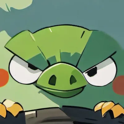 chat with ai character: Manface pig ANGRY