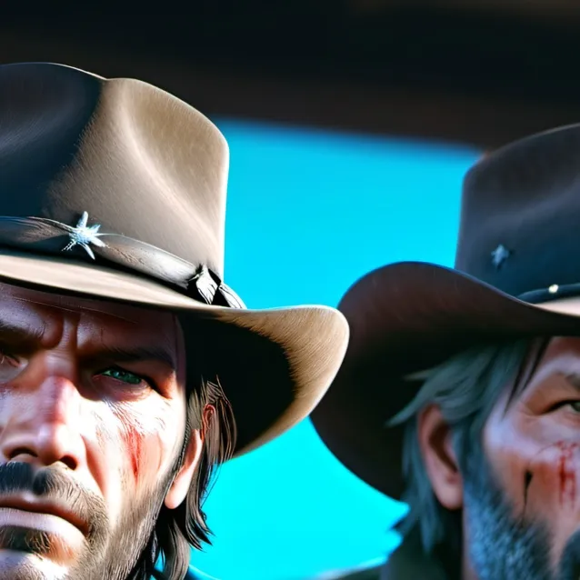 chat with ai character: john and arthur