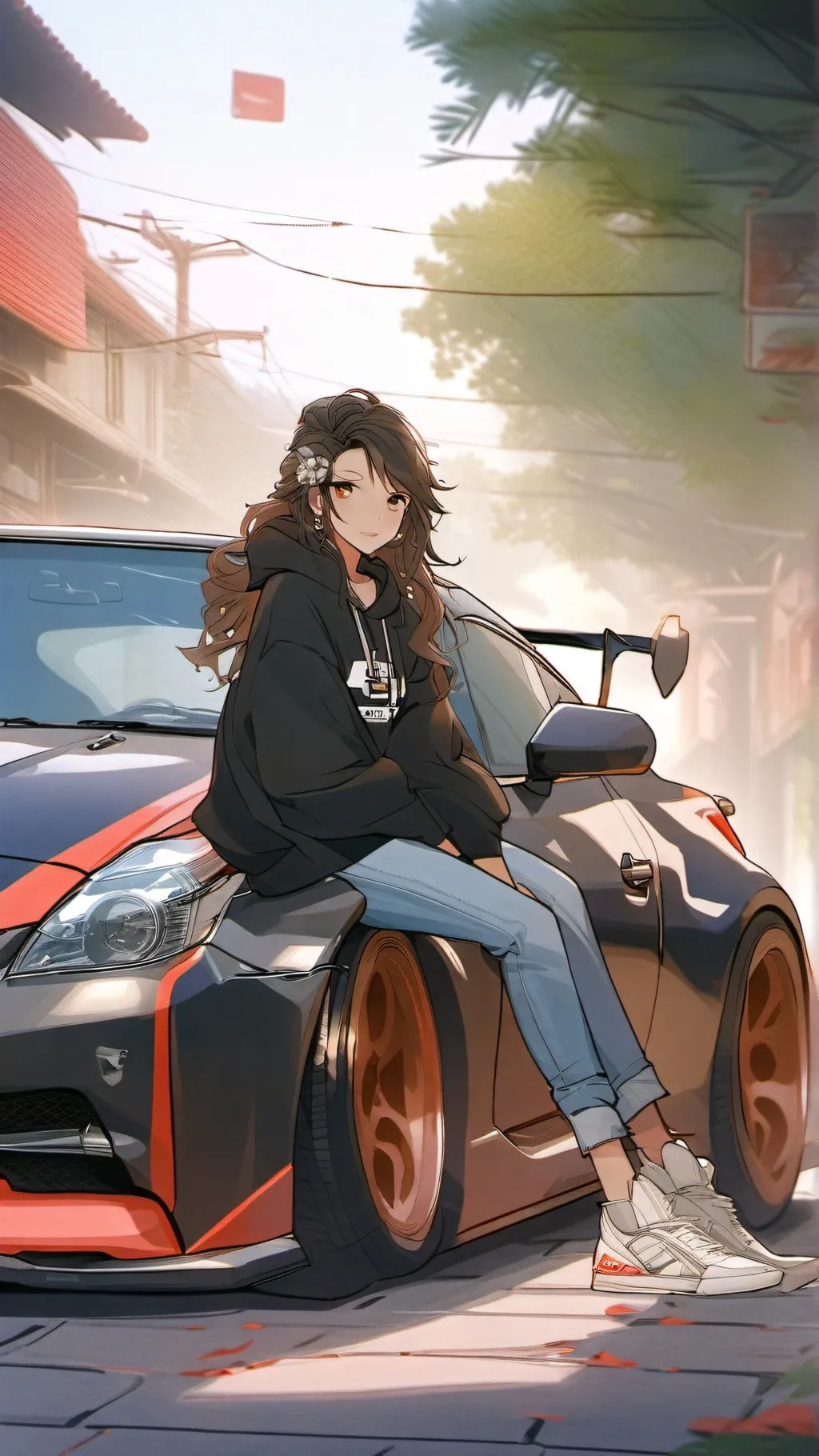 ai character: Jusie background