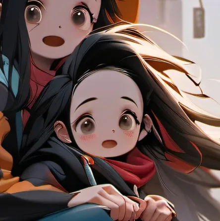 chat with ai character: Nezuko family 
