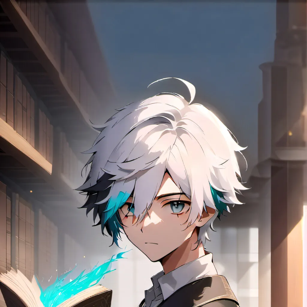 chat with ai character: Xavier/ Library
