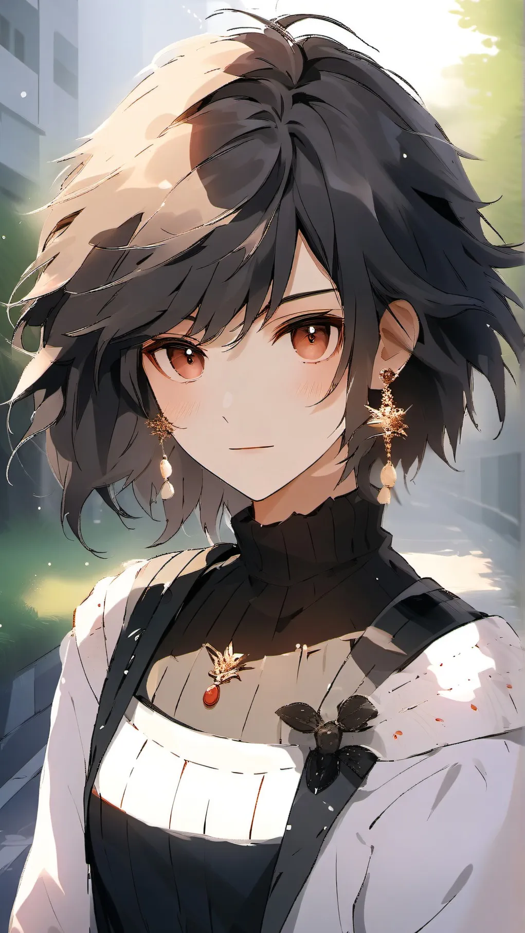 ai character: Mha background