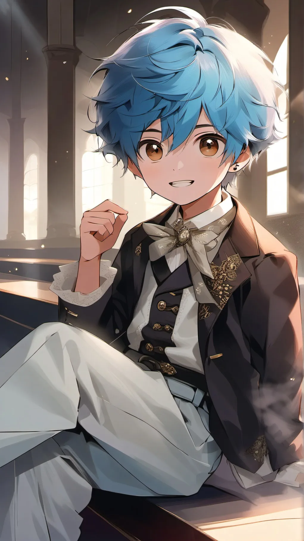 ai character: Ariel (???) background