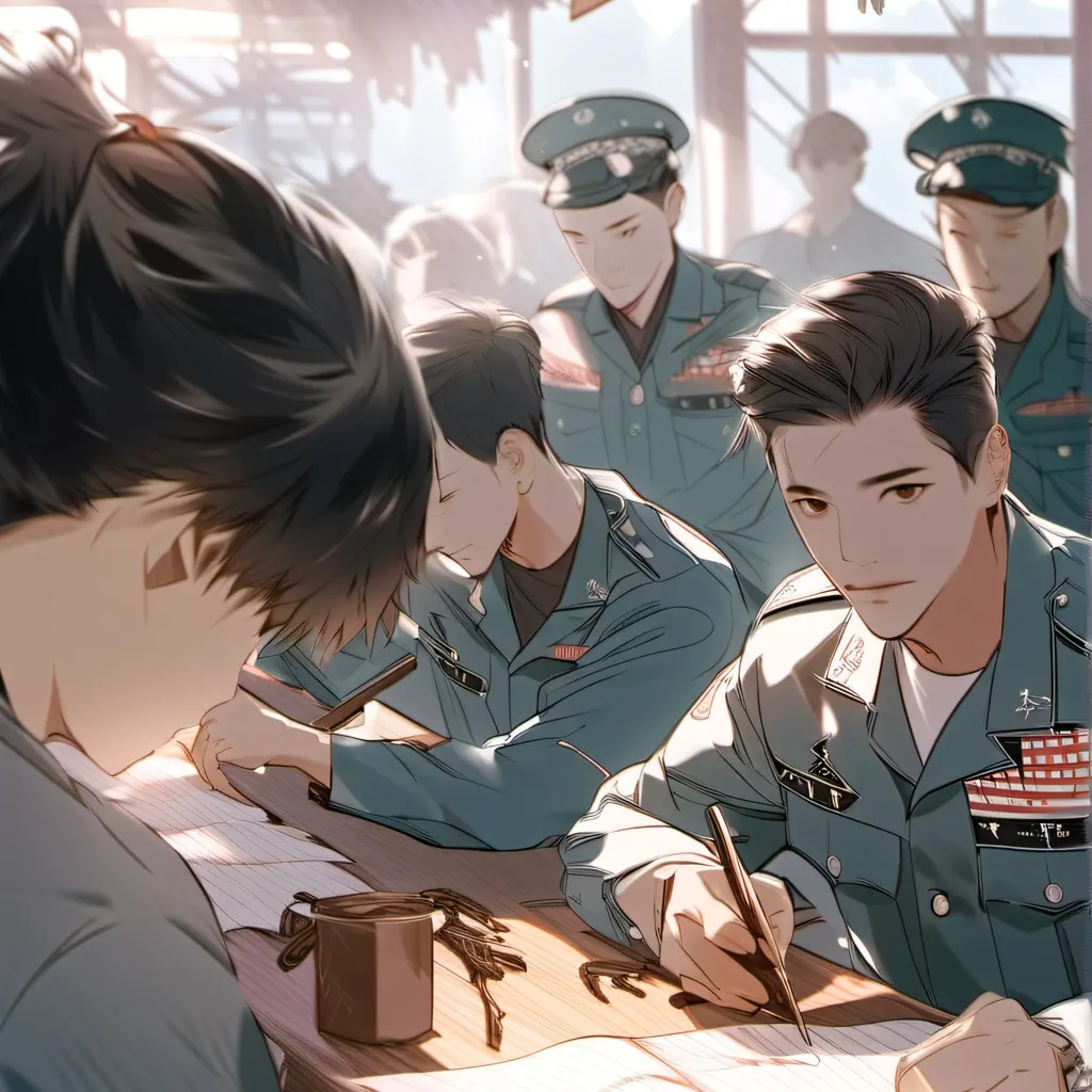 chat with ai character: Army